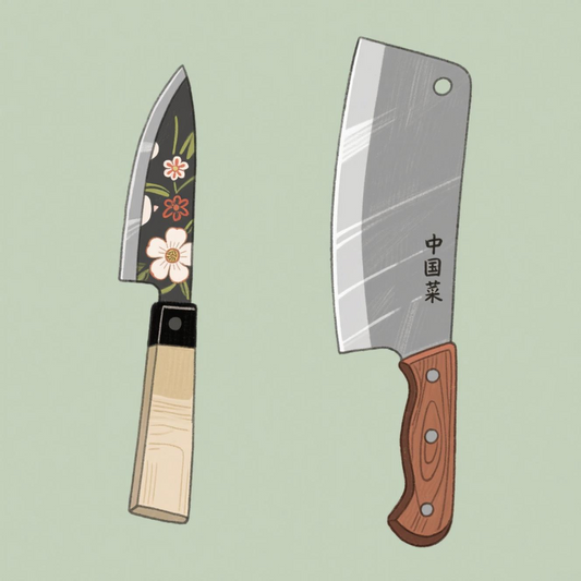 Japanese Knife vs Chinese Knife: Which One Should You Choose?