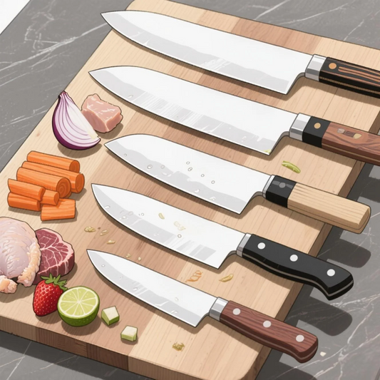 A Beginner’s Guide to Japanese Knife Types: Santoku, Nakiri, Yanagiba & More
