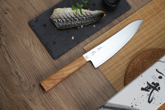 The secret of the frosted surface process of kitchen knife blades