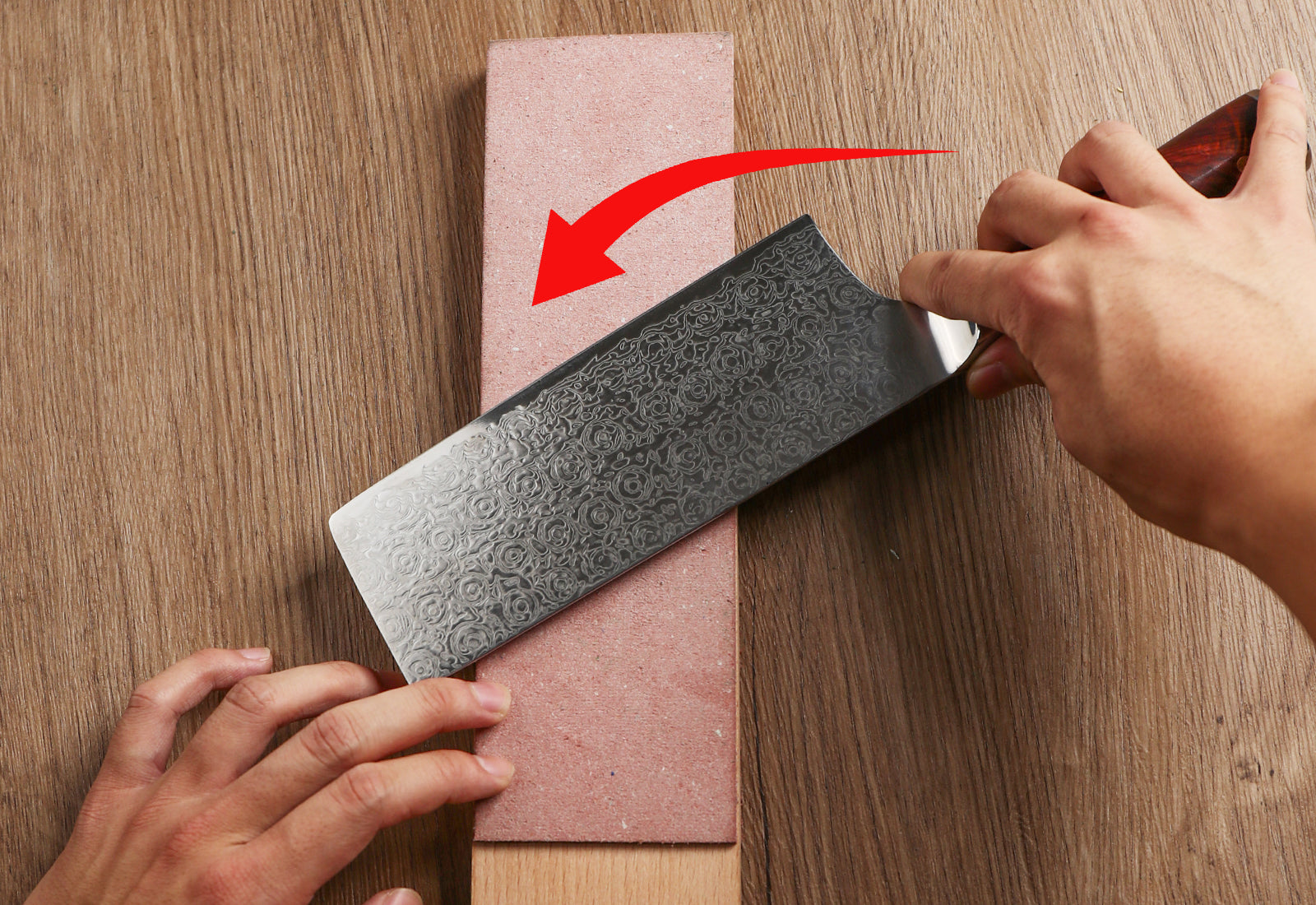 Knife sharpening board